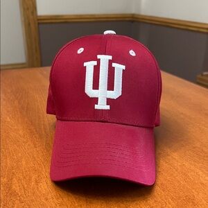 IU Red Baseball Cap